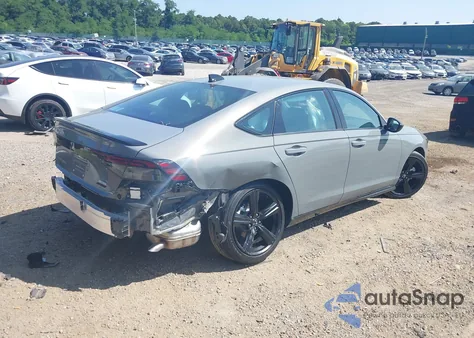 2025 Honda Accord Hybrid Sport-L z USA, uszkodzony, nr VIN 1HGCY2F72SA048586